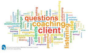a coaching session where a life coach administers an Emotional Intelligence assessment and works with the client to establish SMART goals.