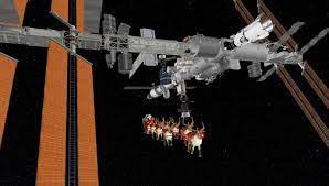 NORAD Tracks Santa Update: 18:00 GMT, 13:00 ET, 10:00 PT, Santa is at the Internatiol Space Station
