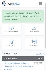 PODBOT.AI LET ME CREATE A PODCAST. PLEASE UPLOAD THIS ONE. NOTHING SINCE THE THIRTIETH OF NOVEMBER