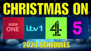 CHRISTMAS 2023 ON BBC ONE, ITV1, C4 & C5 | Christmas TV Schedules