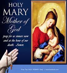 Virgin Mary, pray for us, pray for us sinners now, and at the hour of our death, and of the hour of our death, amen