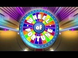 Wheel of Fortune Loop Background With Audience Chant And Transparent Logo