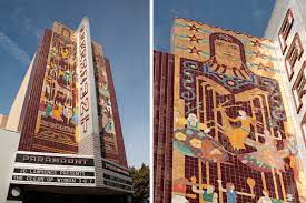 The Difference of Paramount Pictures and the Wall Mural from the Cafeteria of P.S. 257