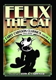 Felix The Cat (Otto Messmer, 1919), Looney Tunes (Warner Bros, 1930), Tom and Jerry (Hanna-Barbera, 1940), Droopy (Tex Avery, 1943), Pink Panther (DePatie-Freleng, 1963), Garfield (Jim Davis, 1978)