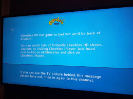 The CBeebies Blue Screen "CBeebies has gone to bed" (THE CHILDHOOD SCARE)