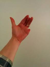 If you lose your fingers by your mom, you might hold with limbs