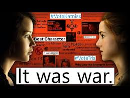 The Great Fandom War Of 2014 #VoteKatniss VS #VoteTris
