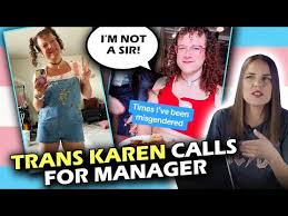 Karen yells at transgender YouTubers