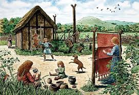 what was daily life in anglo Saxon England