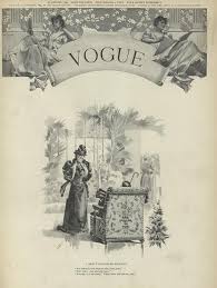 Lets read the January 28 1893 issue of vogue